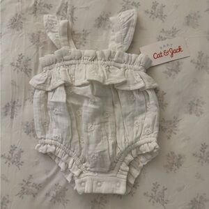 Cat & Jack Cream Baby Bodysuit